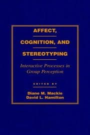 Tapa de Affect, cognition, and stereotyping