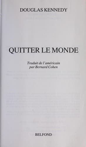 Tapa de Leaving the World
