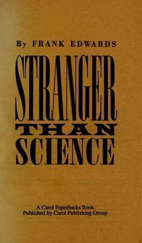 Tapa de Stranger than science