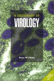 Tapa de A dictionary of virology