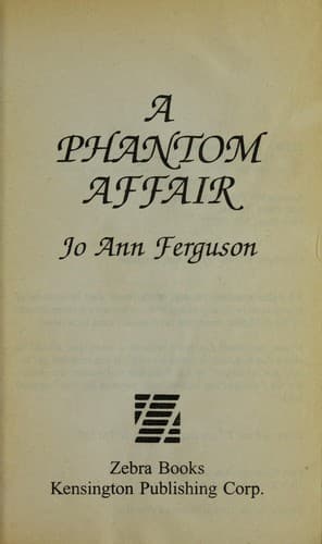 Tapa de A Phantom Affair