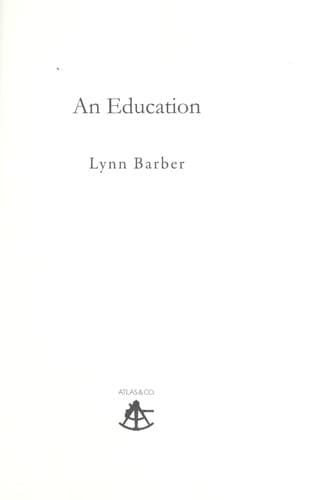 Tapa de An education