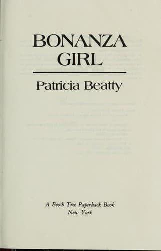 Tapa de Bonanza girl