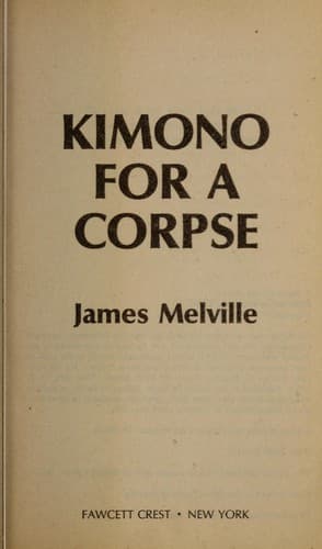 Tapa de Kimono for a corpse