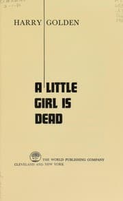 Tapa de A little girl is dead
