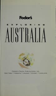Tapa de Exploring Australia (Fodor's Exploring Australia)
