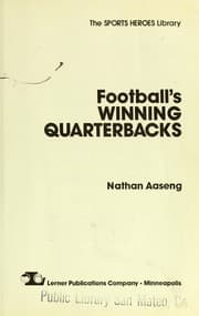 Tapa de Football's winning quarterbacks
