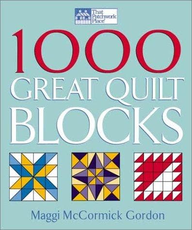 Tapa de 1000 Great Quilt Blocks (That Patchwork Place)