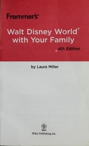 Tapa de Walt Disney World with your family
