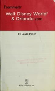 Tapa de Frommer's Walt Disney World & Orlando 2010