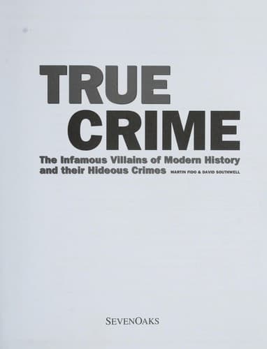 Tapa de True crime
