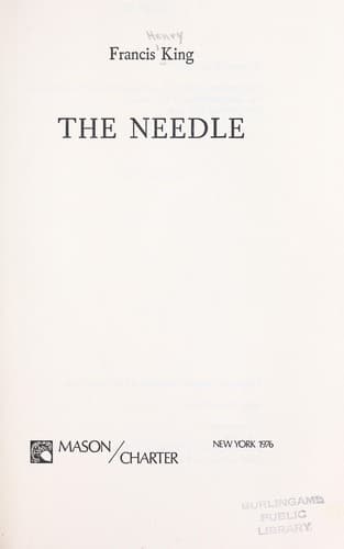 Tapa de The needle