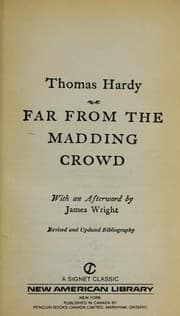 Tapa de Far from the madding crowd