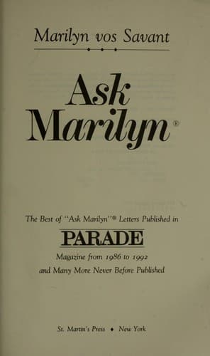 Tapa de Ask marilyn
