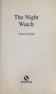 Tapa de The night watch