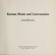 Tapa de Korean music and instruments