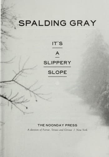 Tapa de It's a slippery slope