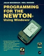 Tapa de Programming for the Newton using Windows
