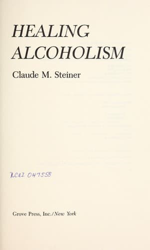 Tapa de Healing alcoholism
