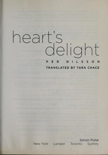 Tapa de Heart's delight