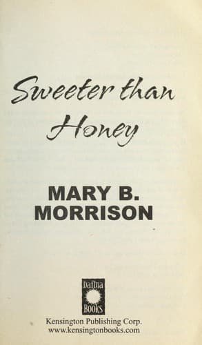 Tapa de Sweeter than honey