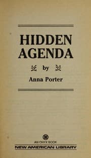 Tapa de Hidden agenda