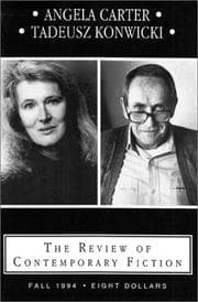 Tapa de Angela Carter - Tadeusz Konwicki