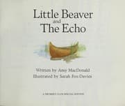 Tapa de Little beaver and the echo