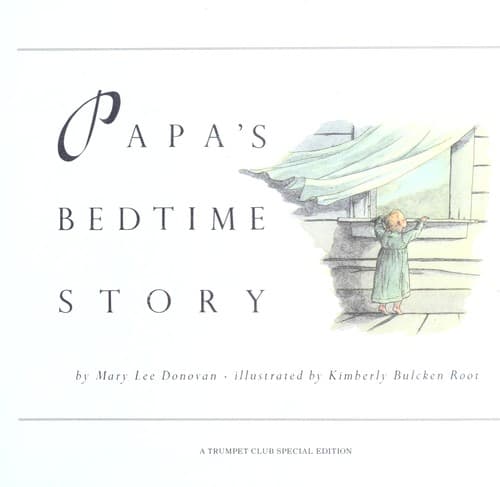 Tapa de Papa's bedtime story