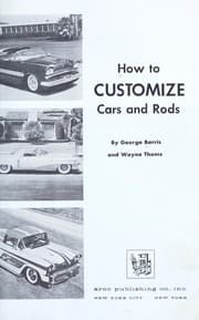 Tapa de How to customize cars and rods