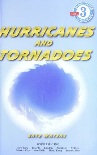 Tapa de Hurricanes and tornadoes