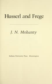 Tapa de Husserl and Frege