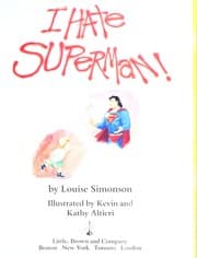 Tapa de I hate Superman!