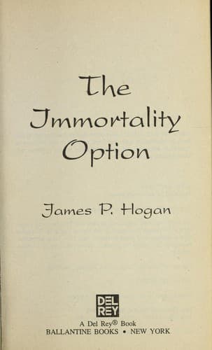 Tapa de The immortality option