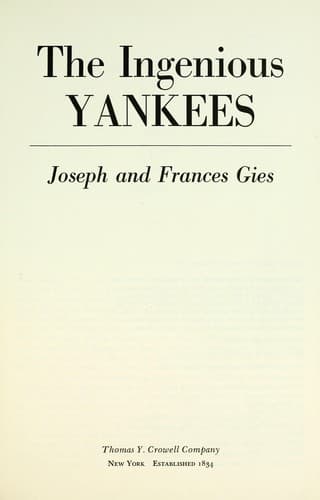 Tapa de The ingenious Yankees