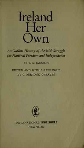 Tapa de Ireland her own