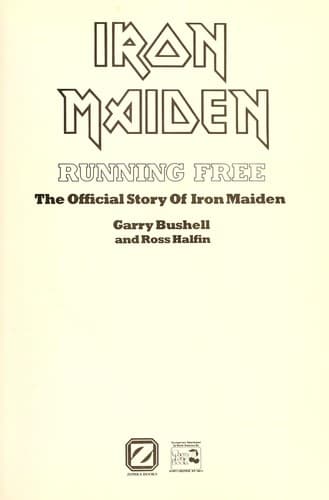 Tapa de Iron Maiden