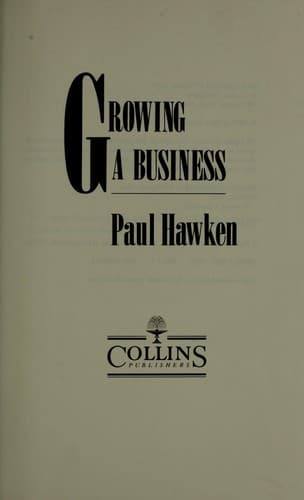 Tapa de Growing a business