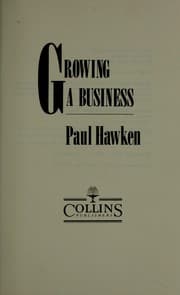 Tapa de Growing a business