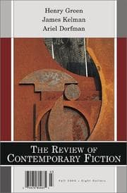 Tapa de Review of Contemporary Fiction - Henry Green, James Kelman, Ariel Dorfman