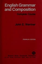 Tapa de English grammar and composition, fourth course