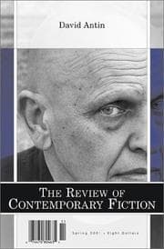 Tapa de Review of Contemporary Fiction