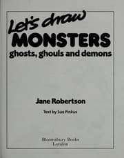 Tapa de Let's draw monsters ghosts, ghouls and demons