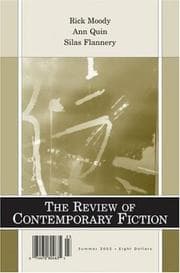 Tapa de Review of Contemporary Fiction : XXIII, #2