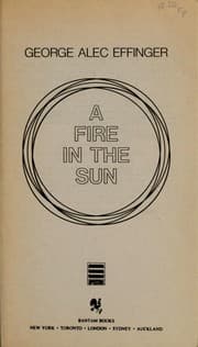 Tapa de A fire in the sun