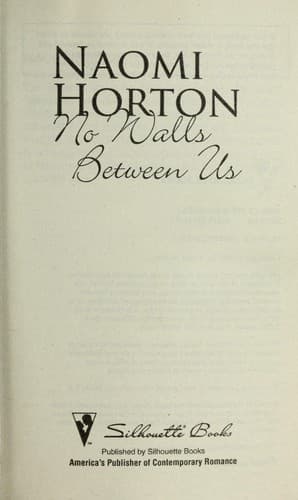 Tapa de No walls between us