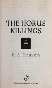 Tapa de The Horus killings