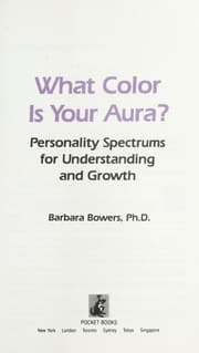 Tapa de What color is your aura?