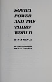 Tapa de Soviet Power and the Third World
