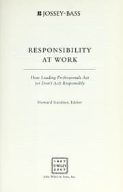 Tapa de Responsibility at work